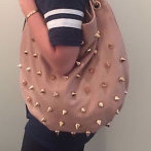 Deux Lux pink studded bag